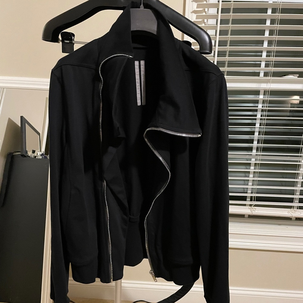 Rick Owens mountain zip hoodie sweatshirt